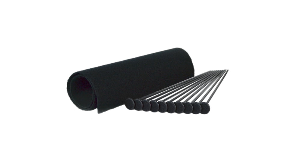 Gun Storage Solutions Gss Small Rifle Rod Kit 10 Blk Rifle Rods .22 Cal 19x15