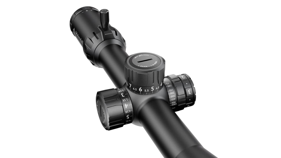 GUNNR Heimdall 6-24x50mm 30mm Tube Rifle Scope, Second Focal Plane, 1/8 MOA Reticle, Black, FFP-0624-50