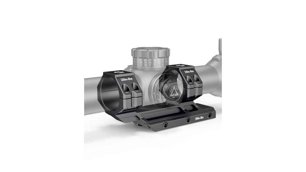 GUNNR Sleipnir 34 mm Cantilever Mount, Black, MONZT3400