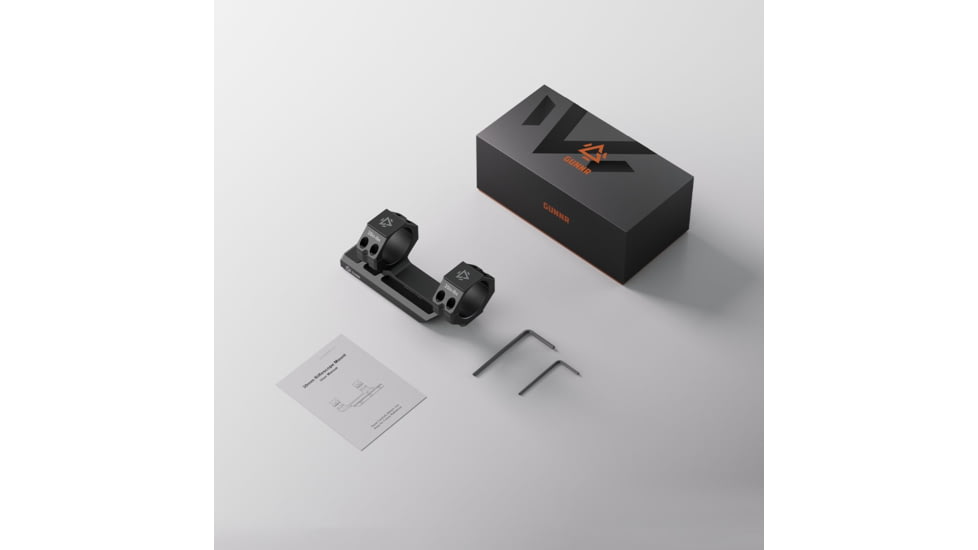 GUNNR Sleipnir 34 mm Cantilever Mount, Black, MONZT3400