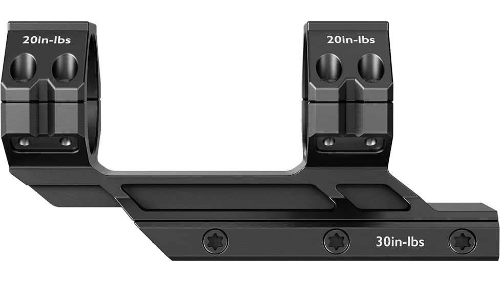 GUNNR Sleipnir 34 mm Cantilever Mount, Black, MONZT3400