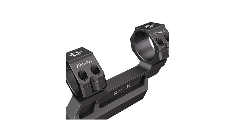 GUNNR Sleipnir 34 mm Cantilever Mount, Black, MONZT3400