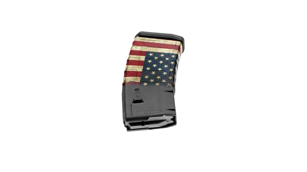 GunSkins AR-15 Mag Skin, America, One Size Fits All, ar-15-single-mag-skin-america
