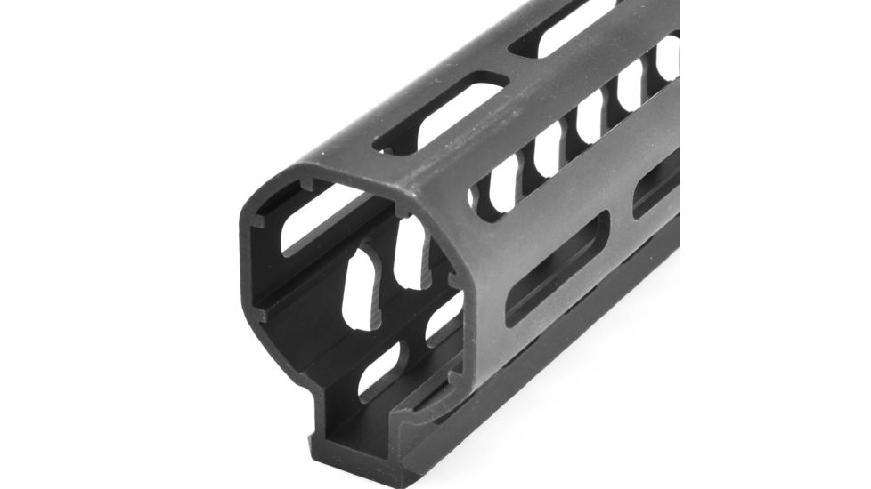 GUNTEC USA 15in Ultra Lightweight Thin M-Lok System Free Floating Handguard w/Monolithic Top Rail,.308 Cal,Black GT-15MLK-308