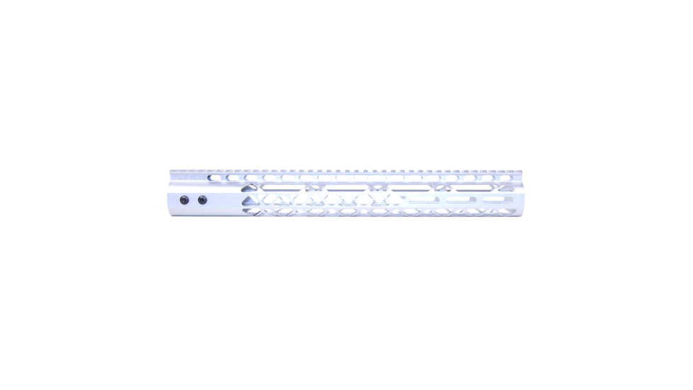 Guntec USA Air Lite M-LOK Free Floating Handguard w/Monolithic Top Rail, 15in, Clear, GT-15MLK-AL-CLEAR