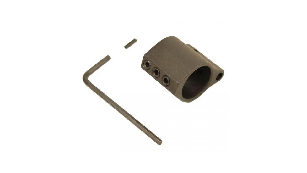 GUNTEC USA AR-15 Steel Low Profile Gas Block,.750 Diameter,3 Set Screws GT750SS