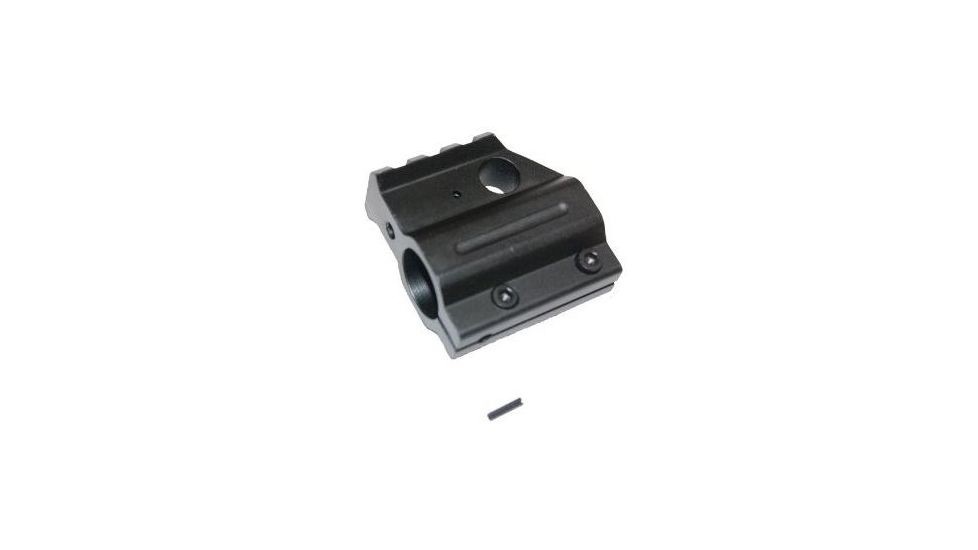 GUNTEC USA AR15 Gen 2 Clamp On Aluminum Rail Height Gas Block GT750RC