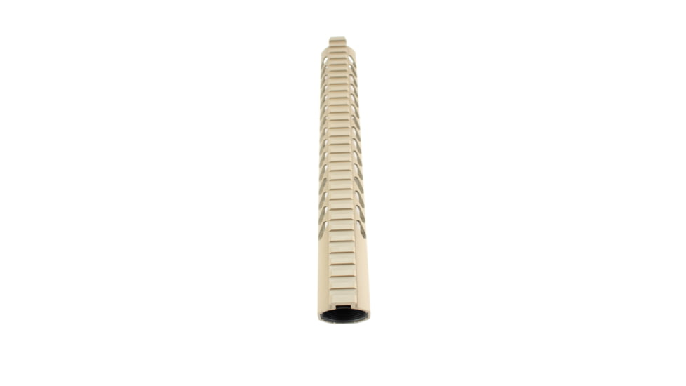 Guntec USA Ultra Lightweight Thin M-Lok Free Floating Handguard w/Monolithic Top Rail, .308 Cal, 12in, Cerakote Flat Dark Earth, GT-12MLK-308-E