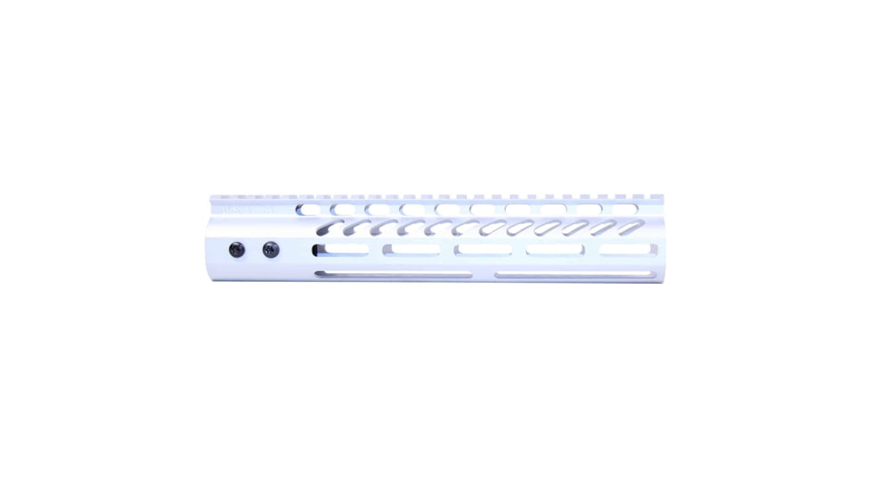 Guntec USA Ultra Lightweight Thin M-LOK System Free Floating Handguard w/Monolithic Top Rail, 10in, Unfinished, GT-10MLK-R