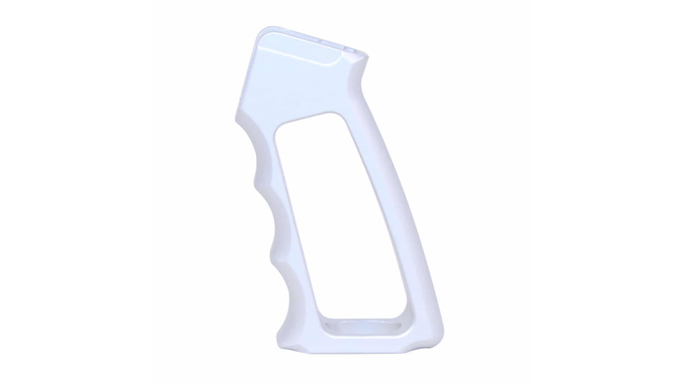 Guntec USA Ultralight Skeletonized Aluminum Pistol Grip, Gen 2, Anodized Clear, ULS-PG-G2-CLEAR