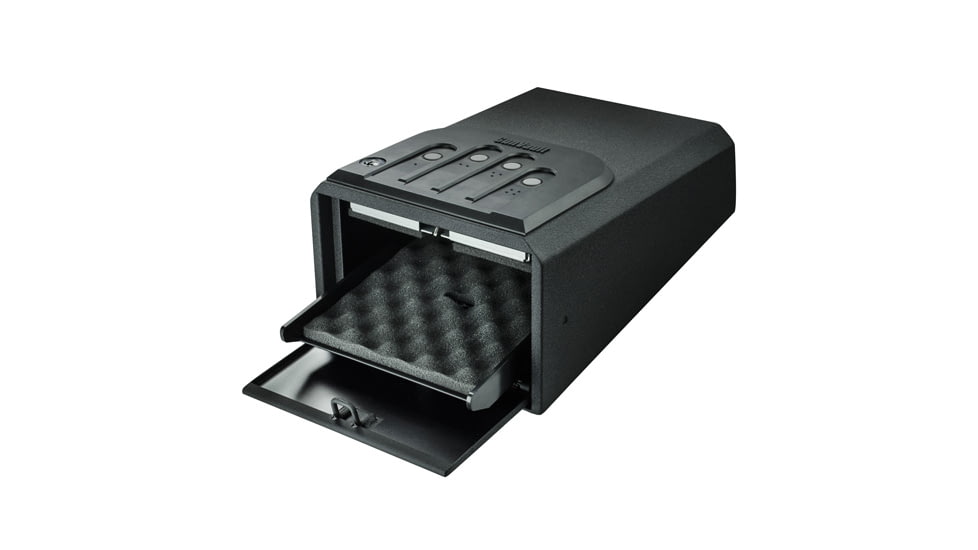 Gunvault GV105019 MiniVault Gun Safe, Illuminated Keypad, Manual Key, GV1050-19