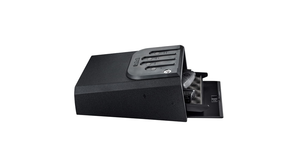 Gunvault GV105019 MiniVault Gun Safe, Illuminated Keypad, Manual Key, GV1050-19
