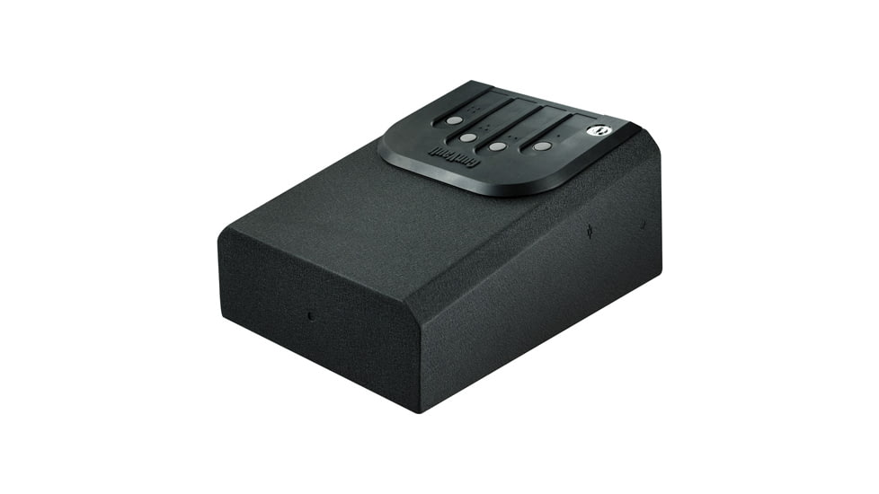 Gunvault GV105019 MiniVault Gun Safe, Illuminated Keypad, Manual Key, GV1050-19