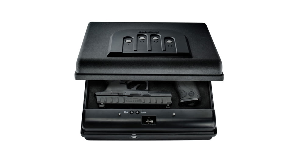 Gunvault MV105019 MicroVault XL Personal Safe, Illuminated Keypad, Manual Key, MV1050-19