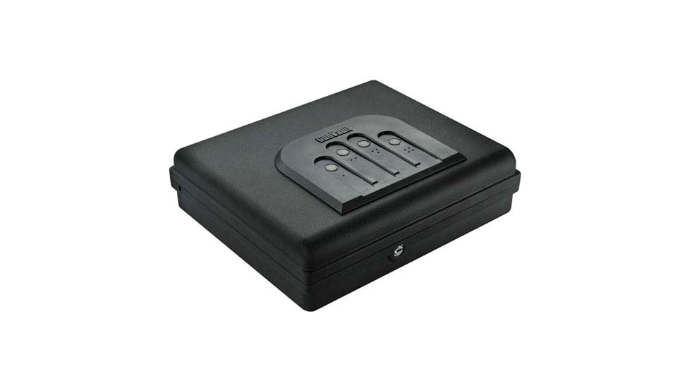 Gunvault MV105019 MicroVault XL Personal Safe, Illuminated Keypad, Manual Key, MV1050-19