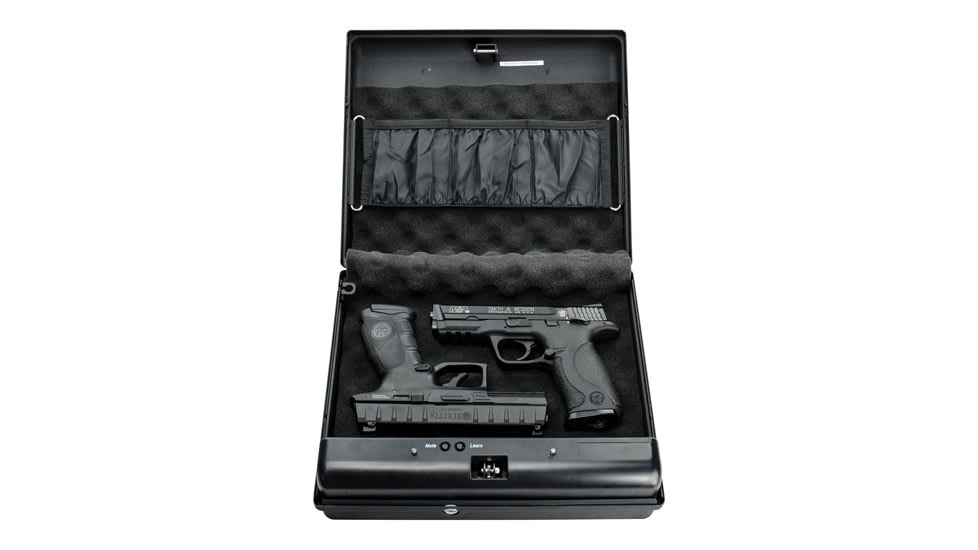 Gunvault MV105019 MicroVault XL Personal Safe, Illuminated Keypad, Manual Key, MV1050-19