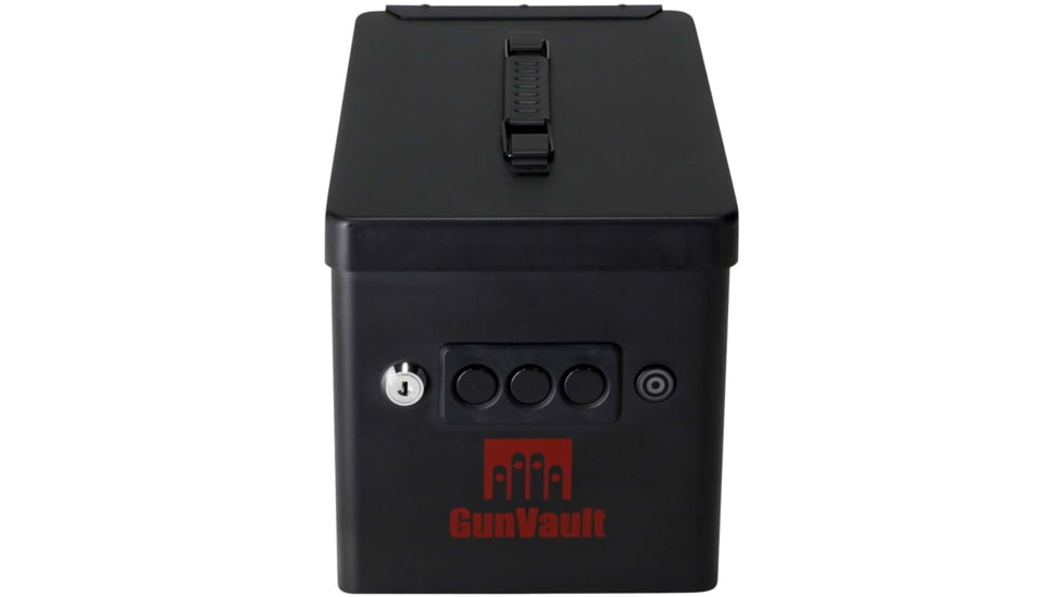 GunVault Range Box - 2 Pistols, Black, Small, GVRV100BK22