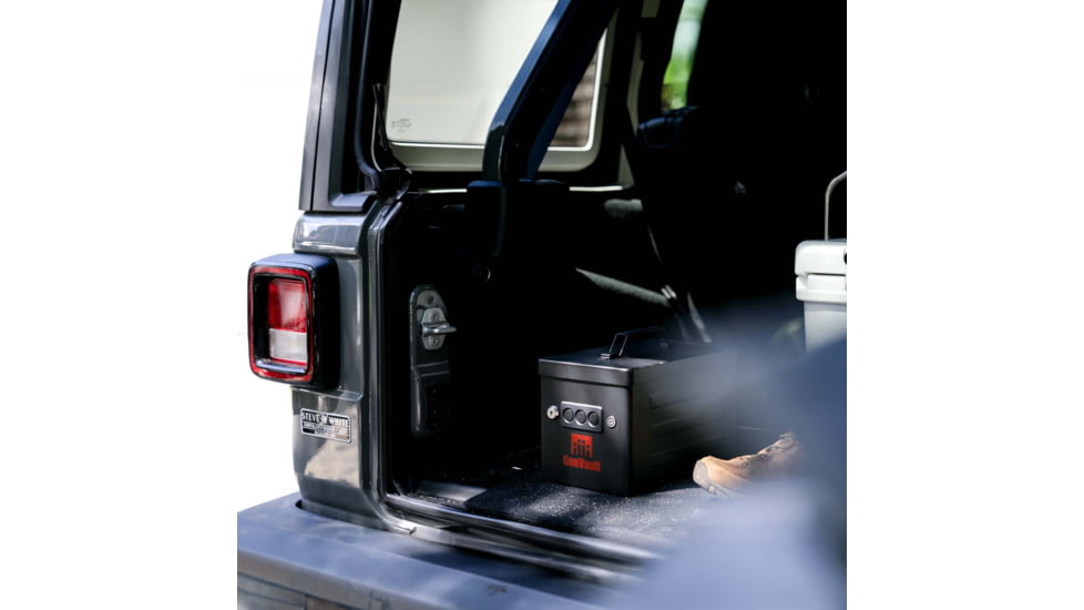 GunVault Range Box - 2 Pistols, Black, Small, GVRV100BK22