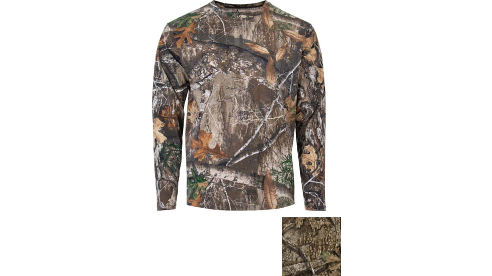 Habit Bear Cave Long Sleeve Tee - Men's, Realtree APX, Medium, TS10006-R-8-6-M-8P9