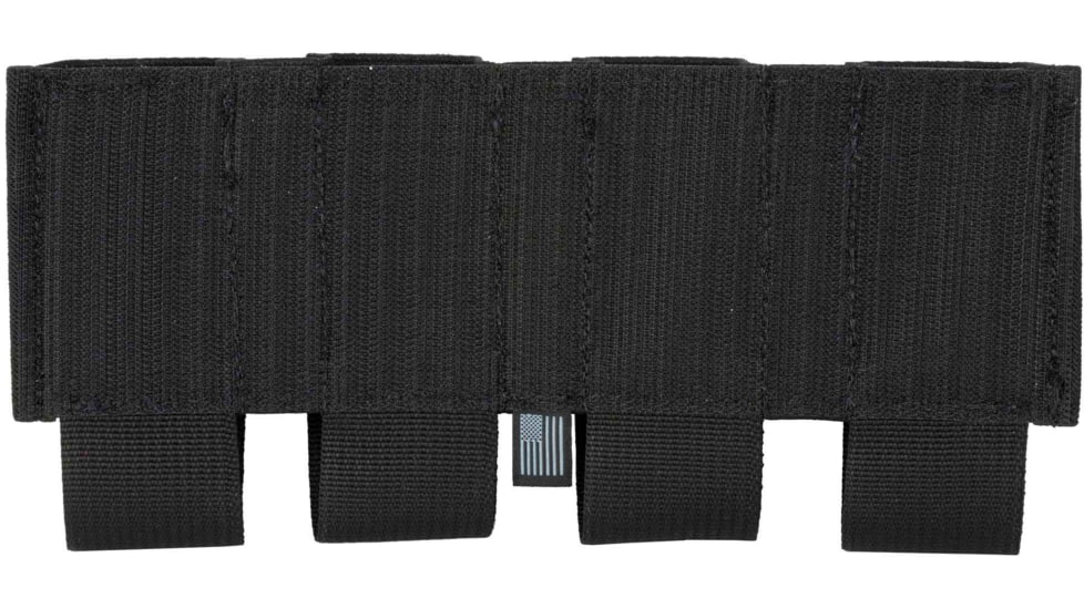 Haley Strategic Partners Micro SMG Quad Mag Insert, Black, MINS-SMG-2-1-BLK