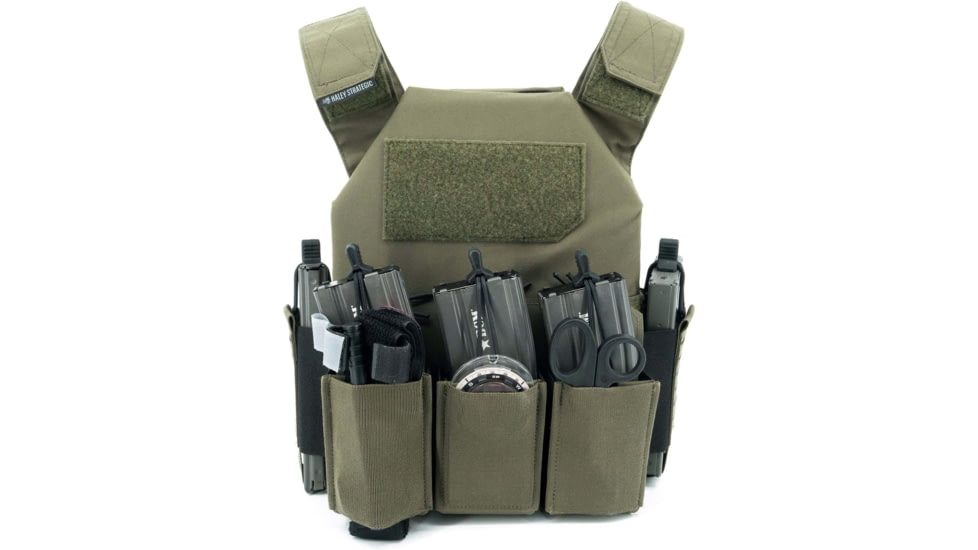 Haley Strategic Partners Thorax Incog Triple Rifle Magazine Placard, Fits 3 Rifle Magazines, Ranger Green, TPC-IC-TRMP-MP2-1-3-RG