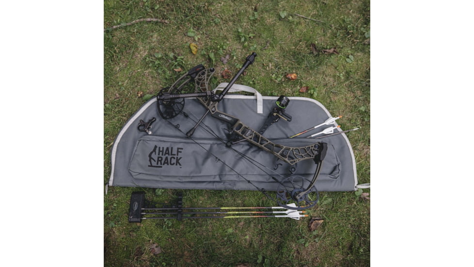 HALF RACK Wildcat Bow Case, Grey, Large, HR1304