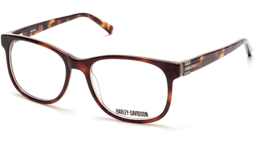 Harley Davidson Eyewear HD0546 Eyeglass Frames - Dark Havana Frame Color