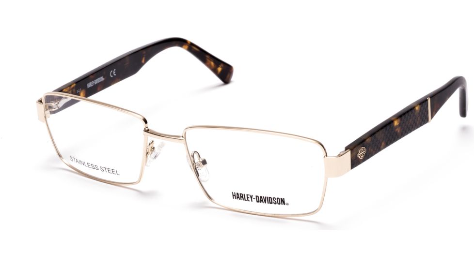 Harley Davidson Eyewear HD0776 Eyeglass Frames - Gold Frame Color