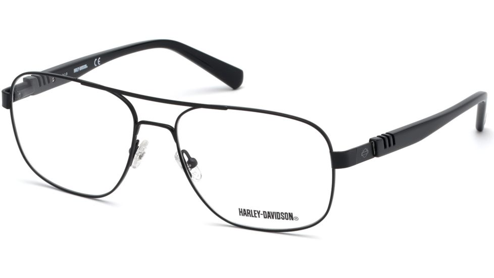 Harley Davidson Eyewear HD0783 Eyeglass Frames - Matte Black Frame Color