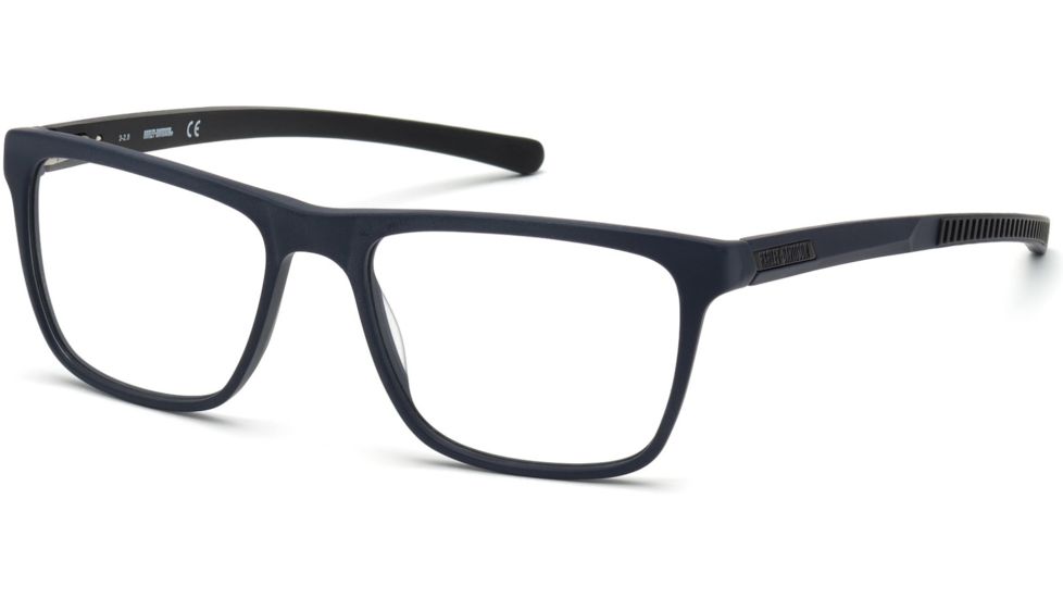Harley Davidson Eyewear HD0792 Eyeglass Frames - Matte Blue Frame Color