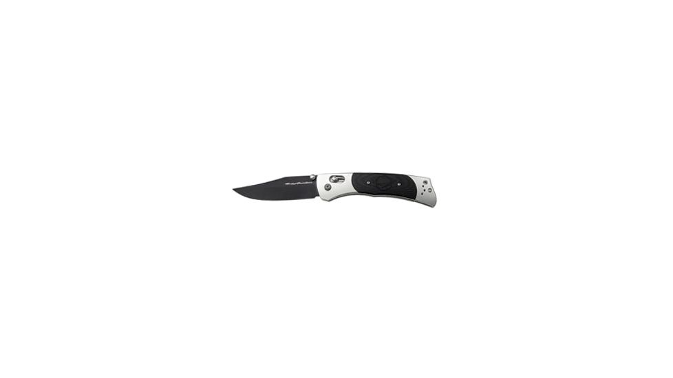 Harley Davidson Hardtail Folding Knife, Plain Edge, BK1 Blade 13100BK