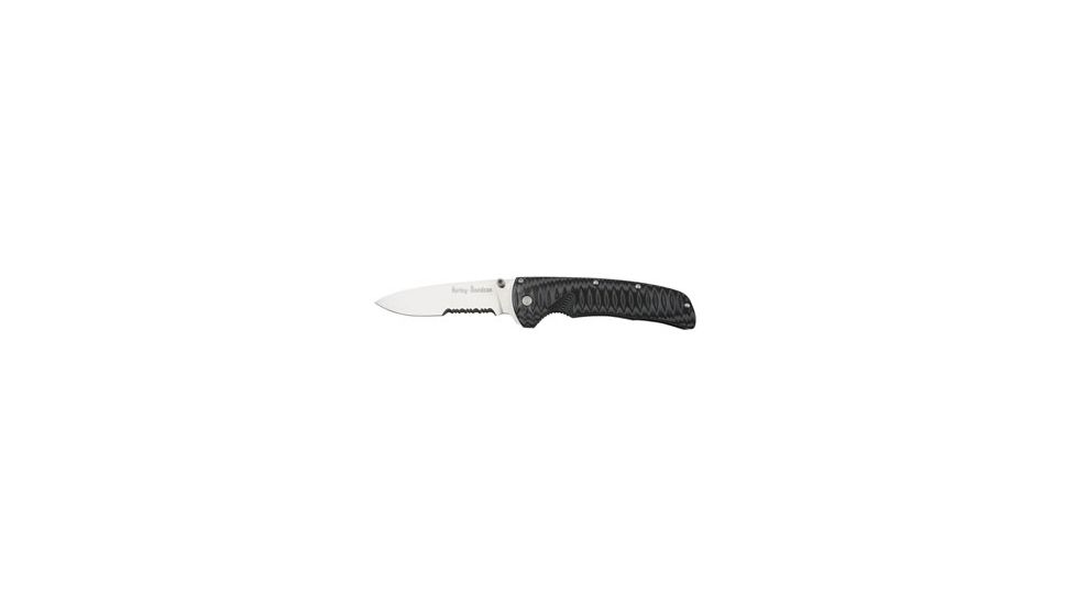 Harley Davidson Venom Folding Knife, Combo Edge, Satin Blade 13175S