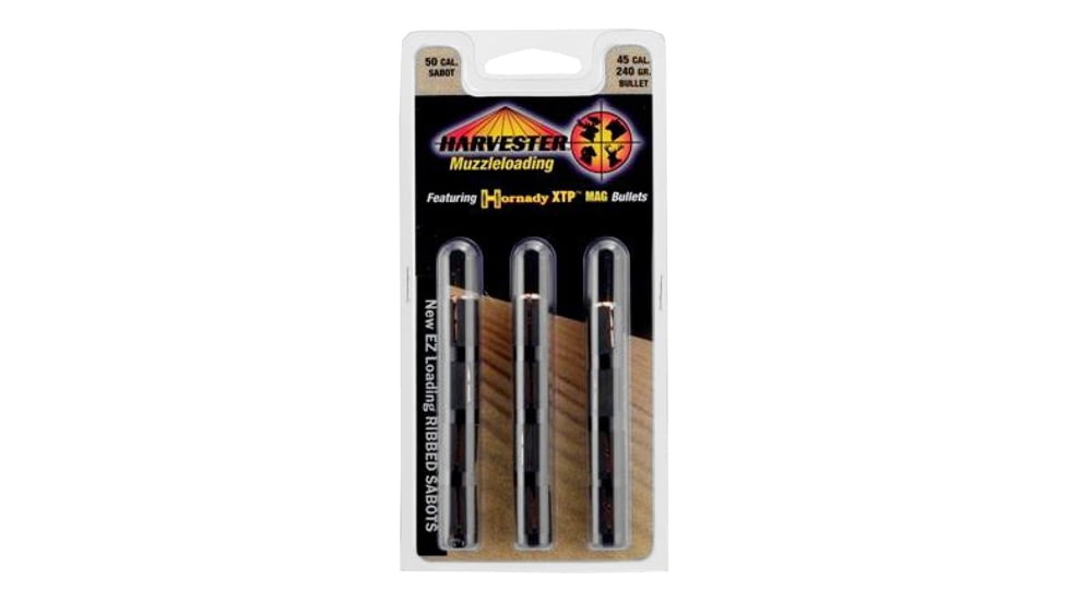 Harvester Xtp 50cal 240gr .452 Hornady Xtp Sabot 12pk
