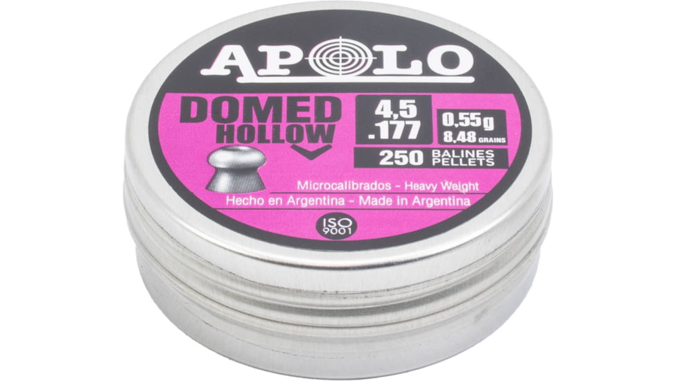 Hatsan Apolo .177 Domed Hollow 8.48 Grain 250 Pack
