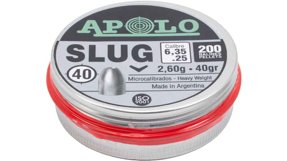Hatsan Apolo .25 Slug 40 Grain 200 Pack