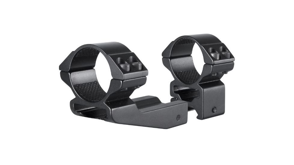 Hawke Sport Optics Weaver 30mm Scope Rings, 2-Pieces, 2in Extension, Black, 22127