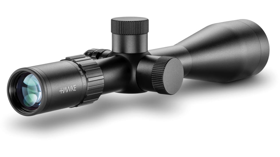 Hawke Sport Optics Airmax 30 Rifle Scope, 6-24x50mm SF Compact, 30mm Tube, SFP, AMX IR Reticle, Black, 13220
