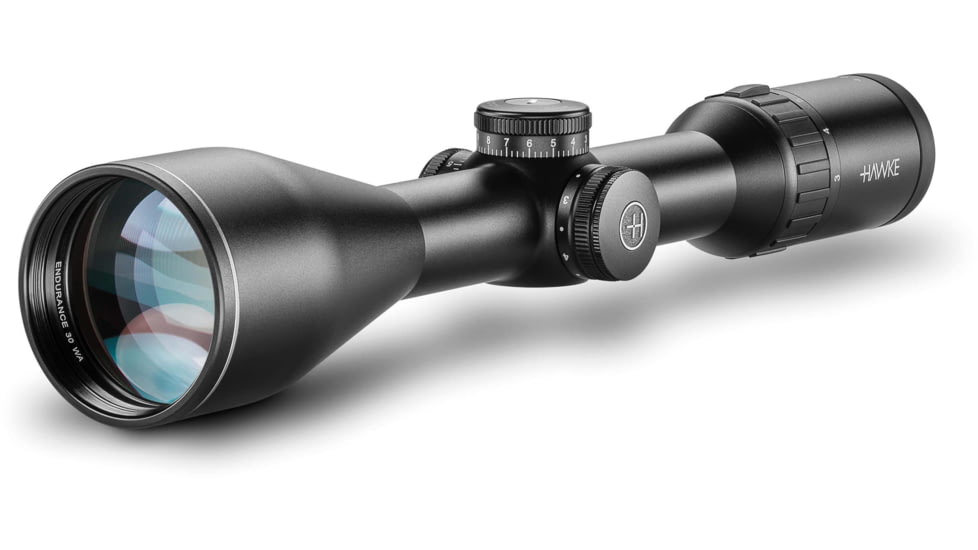 Hawke Sport Optics Endurance 30 Rifle Scope, 3-12x56mm, 30mm, SFP, LRC IR Reticle, Black, 16331