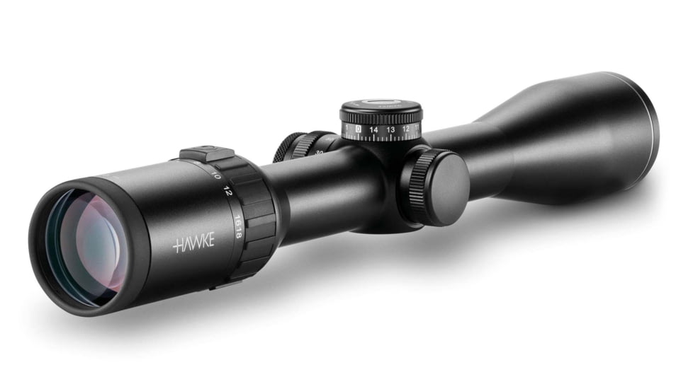 Hawke Sport Optics Endurance 30 WA Riflescope 3-18x44 SF- LRX Hunter Fiber Dot LW, Black, 16433
