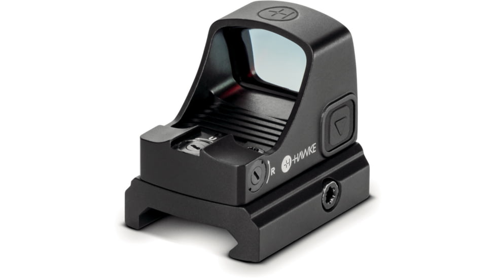 Hawke Sport Optics Endurance Reflex Dot Sight 3 MOA Circle Dot, Weaver /RMSc Footprint, Green, Black, 12151