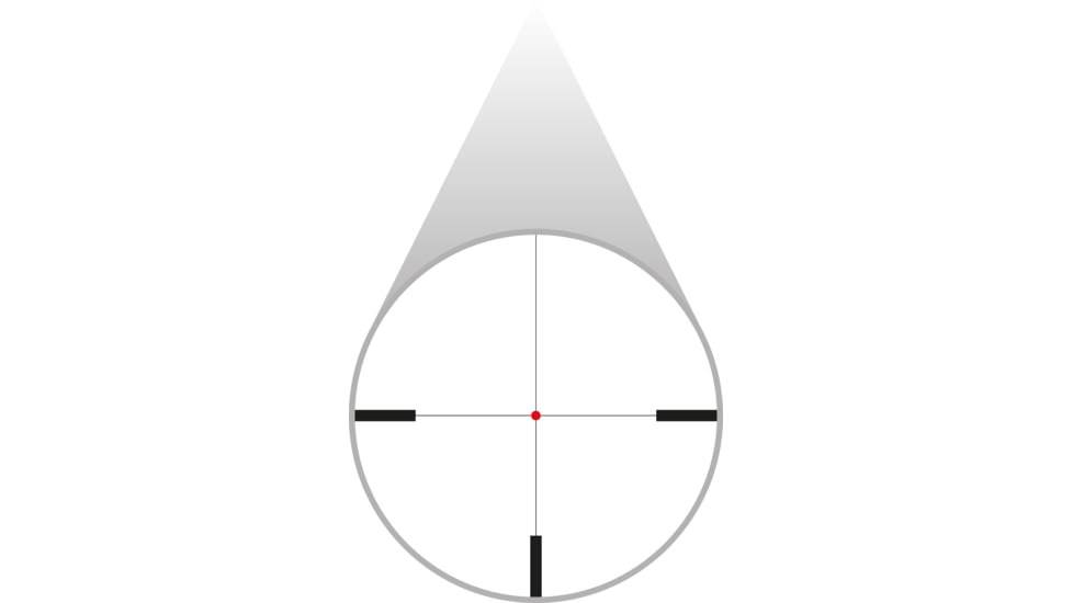 Hawke Sport Optics Frontier 30 Rifle Scope, 1-8x24mm, 30mm, L4A FD Reticle, Black, 18405