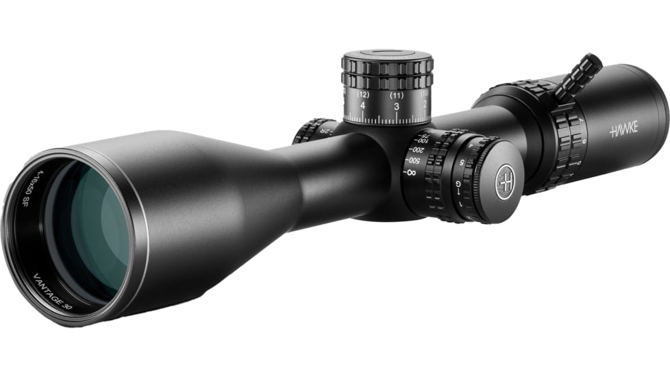 Hawke Sport Optics Vantage 6-24x50 30mm Tube Rifle Scope, Second Focal Plane
