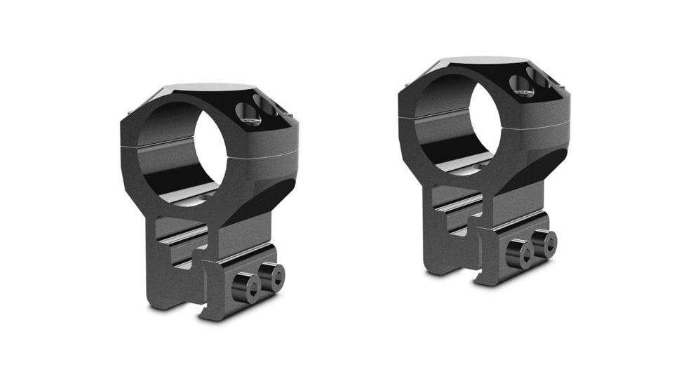 Hawke Sport Optics Dovetail Tactical Rings - 2-Pieces, 1in, Extra High, Black, 24103