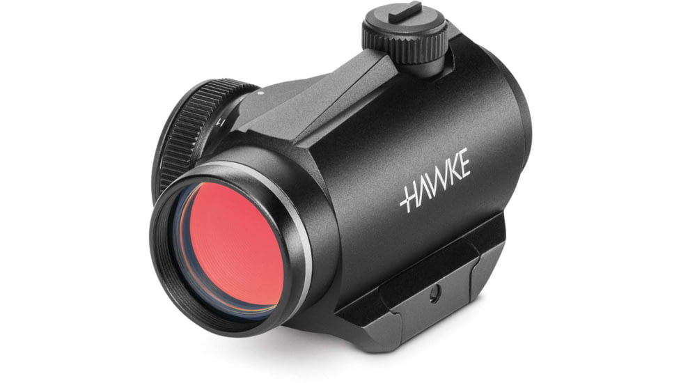 Hawke Sport Optics Vantage 1x20mm Red Dot Sight w/ Weaver Rail, Black, 12102