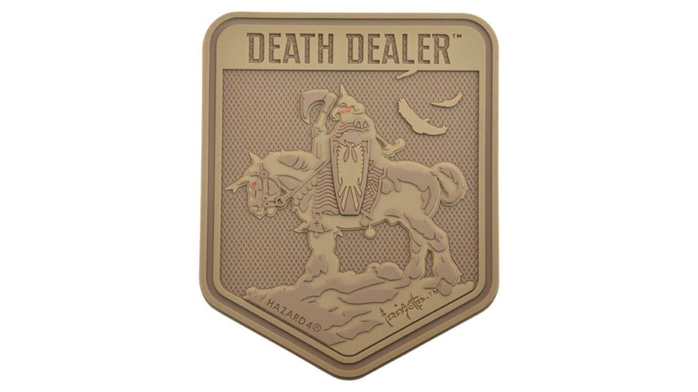 Hazard 4 Death Dealer by Frank Frazetta Patch, Coyote, FZ-DDL-CYT
