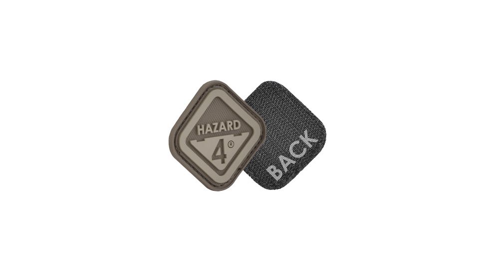 Hazard 4 Hazard 4 Diamond Logo Patch, Coyote, PAT-H4-CYT