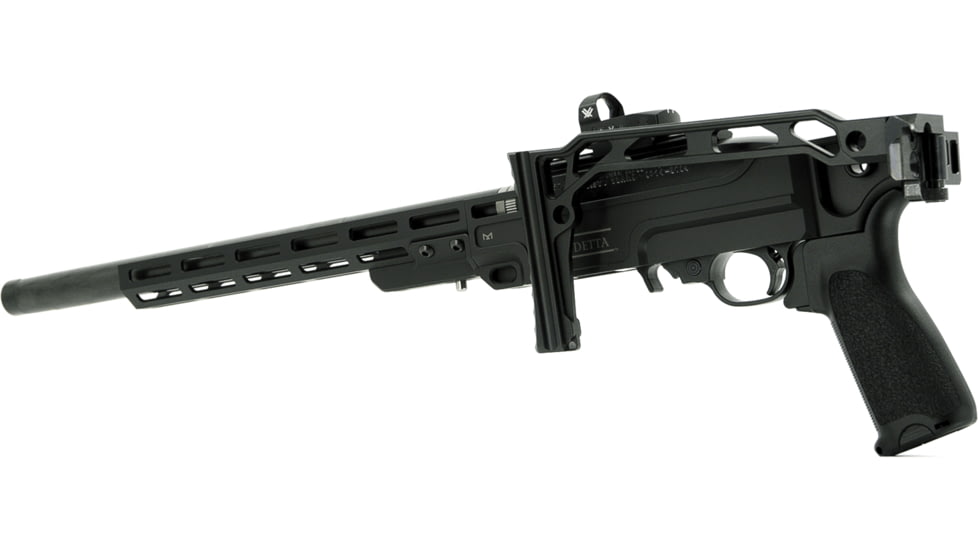 Heresy Design Vendetta Takedown Barrel Chassis, Long Rail, 9.59in, Black, HVCTLE