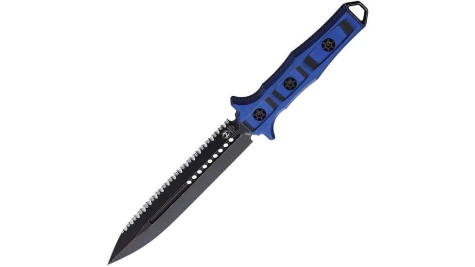 Heretic Knives Nephilim Fixed Blade Blue/Blk