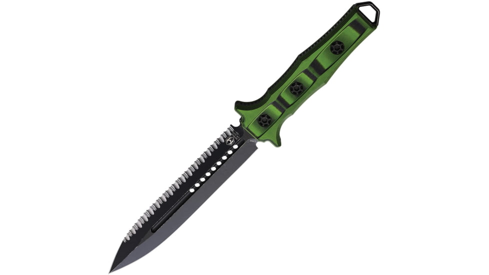 Heretic Knives Nephilim Fixed Blade Grn/Blk