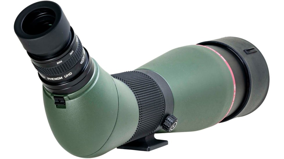 Hi-Lux Optics Phenom UHD 20-60x85mm Porro Prism Spotting Scope, Green, PM2060X85UHD